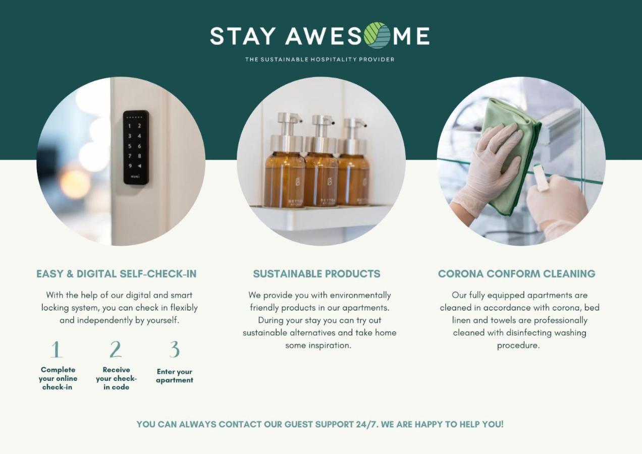 Stay Awesome - Schonfeld Apartment, Netflix Und Kostenloses Parken Касел Екстериор снимка